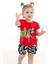 Balerin Zebra Kız Bebek T-Shirt Poplin Şort Takım 1