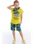 Hawai Korsan Erkek Çocuk T-Shirt Şort Bandana Takım 1