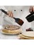 Shop-Set Isıya Dayanıklı Yanmaz Yapışmaz Silikon Spatula Seti 6 Parça Siyah 4
