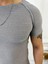 Tişört Örme Triko Tişört Nefes Alabilen Terletmez Slim Fit Dar Kesim T-Shirt 3