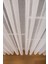 Taç Şantuk Kullanıma Hazır 1/2 Seyrek Pile Tül Perde Tek Kanat - Ekru 100 x 260 cm 1
