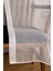 Taç Şantuk Kullanıma Hazır 1/2 Seyrek Pile Tül Perde Tek Kanat - Ekru 100 x 260 cm 5