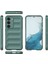 Aqua Aksesuar Samsung Galaxy S23 Plus Kılıf Özel 2023 Tasarım Lüx Silikon Kapak - Koyu Yeşil 3
