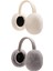 2pcs Peluş Kış Kış Kulak Isıtıcı Katlanabilir Sıcak Kulak Muffs Kayak Balıkçılık Kulaklıkları Beyaz Gri (Yurt Dışından) 1