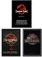 3'lü Set Jurassic Park Tabloları & Setli Çerçeveli Jurassic Park Tabloları DFKNKM1 1