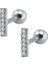 Çelik Kıkırdak Helix Tragus PIERCING(1ADET) 1