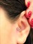 By Dilek Çetin Accessory Çelik Ayyıldız Model Kıkırdak Helix Tragus Piercing (1ADET ) 2