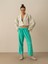 %100 Keten Regular Fit Pantolon 1
