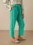 %100 Keten Regular Fit Pantolon 2