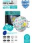 Qzer Bahar Çiçekleri Desenli 5 Katlı Ventilli Ffp2 Nr N95 Maske 2