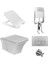 Ibiza Rimless Asma Klozet + Gömme Rezervuar Takım 1
