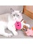 Mahalle Kitten Pet Oyuncak Peluş Tavşan Inek Fil Sondaj Sevimli Köpek Oyuncak (Yurt Dışından) 1