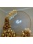 Krom Gold Karamel ve Deniz Kumu Balon Zinciri 100 Adet 1
