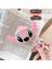 Airpods Pro Uyumlu Stitch Figürlü Sevimli Kopçalı Koruyucu Silikon Kılıf, Darbe Emici Kılıf 4
