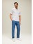 Relax Fit Chino Düz Paça Uzun Boy Jean Pantolon Z5952AZ23SP 2