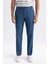 Relax Fit Chino Düz Paça Uzun Boy Jean Pantolon Z5952AZ23SP 7