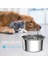 3.2 L Paslanmaz Çelik Kedi Köpek Için Otomatik Su Pınarı Su Çeşmesi Su Sebili Sessiz Pompalı 3