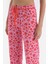 Beyaz Üstü Kısa Kollu Yazı Baskılı Altı Uzun Desenli Örme Pijama Takımı 5