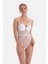 Beyaz Dekolteli Dantelli Bodysuit 5