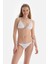 Beyaz Spagetti Bikini Alt 1