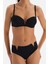 Siyah Straplez V Tel Bikini Üst 4