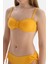 Sarı Straplez Bikini Üst 5