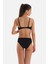 Siyah Straplez V Tel Bikini Üst 1