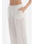 Beyaz Keten Pantolon 4