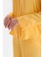 Sarı Nervürlü Saten Gömlek 4