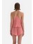 Pembe Kalp Detayli Saten Camisole 1