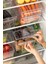 Kapaklı Buzdolabı Düzenleyici Buzdolabı Içi Düzenleyici Organizer 7 X 32,5 X 20 Cm 2