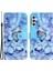 Samsung Galaxy A54 Için 5g Çapraz Doku Pu Deri Flip Telefon Kapağı 3D Desen Baskı Cüzdan Stand Manyetik Kılıf (Yurt Dışından) 2