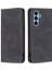 Binfen Renk Bf Deri Serisi-5 Samsung Galaxy A54 5g Style-08 Rfıd Blowantıon Mantıcety Auto Kapalı Dolu Kapalı Pu Deri Kılıf Telefon Kapağı Cüzdan Standı ile (Yurt Dışından) 1