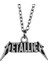 Metallica Müzik Grubu Unisex Kolye 1