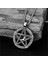 Pentagram Işlemeli Kolye 3