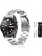 Samsung Galaxy Watch 3 45MM Uyumlu Kordon Paslanmaz Çelik Kordon Ayarlama Aparatlı 1