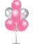 7 Li Balon Demeti Gümüş Pembe Balon 1