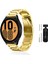 Samsung Galaxy Watch 4 44MM Uyumlu Kordon Kordon Metal Kordon Ayarlama Aparatlı 1