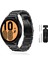 Samsung Galaxy Watch 4 44MM Uyumlu Kordon Paslanmaz Çelik Kordon Ayarlama Aparatlı 1