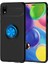 Samsung Galaxy A01 Core Kılıf Kamera Çıkıntılı Renkli Yüzüklü Standlı Mıknatıslı Kapak (Ravel) 2