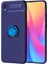 Xiaomi Redmi 9A Kılıf Kamera Çıkıntılı Renkli Yüzüklü Standlı Mıknatıslı Kapak (Ravel) 1