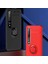 Xiaomi Mi 10 Kılıf Kamera Çıkıntılı Renkli Yüzüklü Standlı Mıknatıslı Kapak (Ravel) 3
