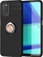 Oppo A92 Kılıf Kamera Çıkıntılı Renkli Yüzüklü Standlı Mıknatıslı Kapak (Ravel) 1