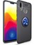 Xiaomi Mi Max 3 Kılıf Kamera Çıkıntılı Renkli Yüzüklü Standlı Mıknatıslı Kapak (Ravel) 1