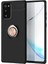 Samsung Galaxy Note 20 Kılıf Kamera Çıkıntılı Renkli Yüzüklü Standlı Mıknatıslı Kapak (Ravel) 1