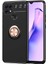 Oppo A15S Kılıf Kamera Çıkıntılı Renkli Yüzüklü Standlı Mıknatıslı Kapak (Ravel) 1