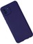 Samsung Galaxy A03 Kılıf First Silikon - Koyu Mavi 3