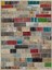 Patchwork Bej Patchwork Yün ve Pamuk El Dokuma Oda Salon Halısı 1