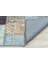 Patchwork Yeşil Patchwork Yün ve Pamuk El Dokuma Oda Salon Halısı 2