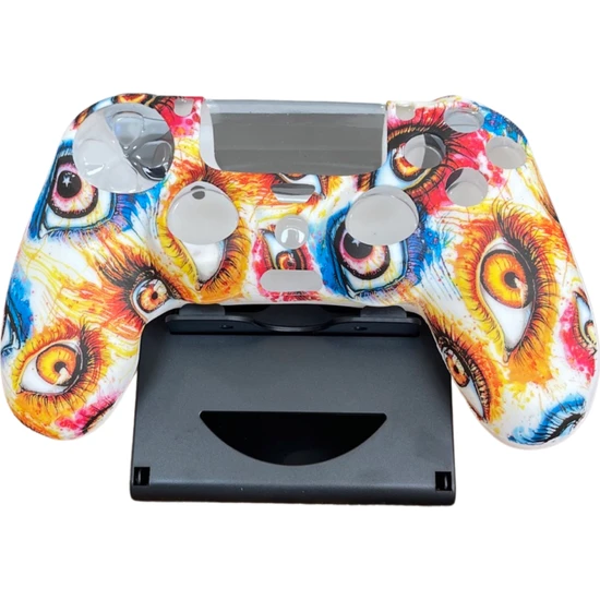 Yues Ps4 Joystick Silikon Kılıf Dualshock Koruyucu Kılıf Desenli No:58